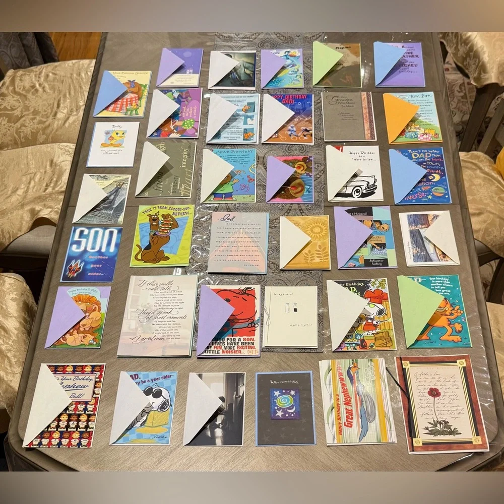 NEW 36 Genuine Hallmark Birthday Cards (No Repeats!)